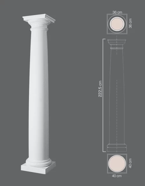 Tuscany column Interior Design